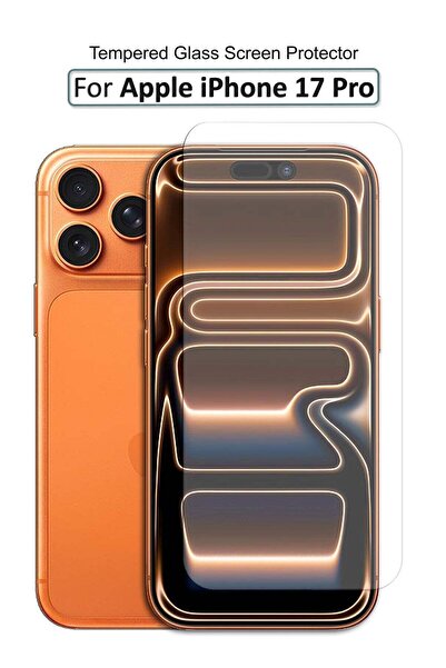 Generic For Apple iPhone 17 Pro Tempered Glass Screen Protector - High Transparency, Delicate Touch