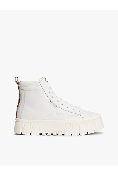 Tommy Hilfiger Kadın Beyaz Sneaker