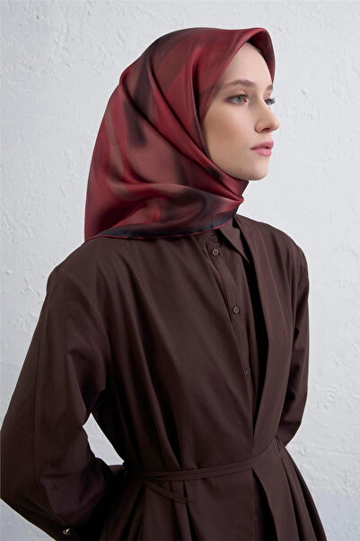 Armine Abstract Patterntwill Silk Scarf -2025/2026 -9436D 80