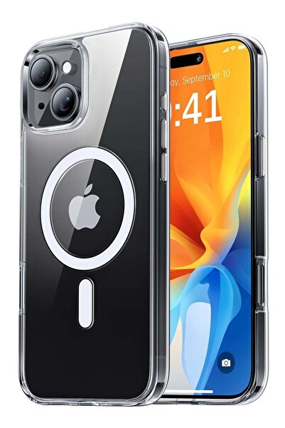 no markte Eligo Magnetic Case for iPhone 15 — MagSafe Compatible, Anti-Yellowing Ultra Clear Slim Shockproof