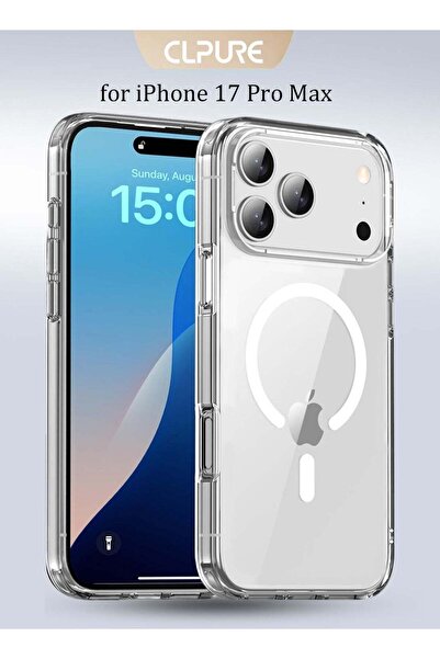 no markte Kelbor iPhone 17 Pro Max MagSafe Compatible Clear Anti-Yellow Anti-Scratch Shockproof Case