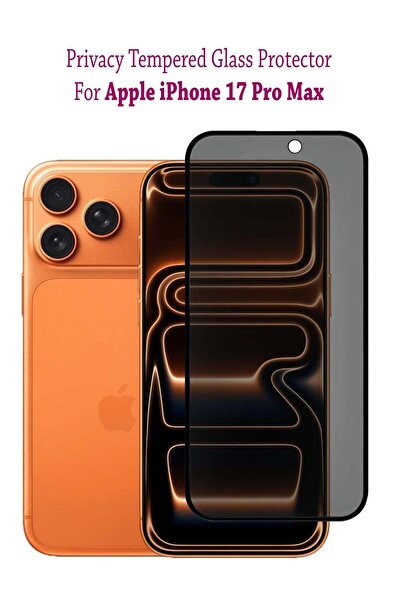 no markte واقي شاشة من الزجاج المقوى للخصوصية لهاتف Apple iPhone 17 Pro Max (...