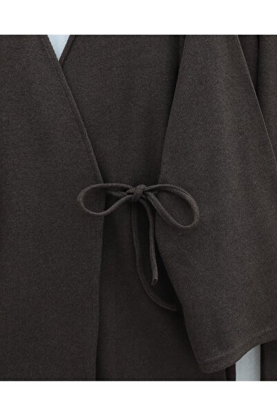 Modamorfo Cross-Tied Thessaloniki Kimono Set - Brown