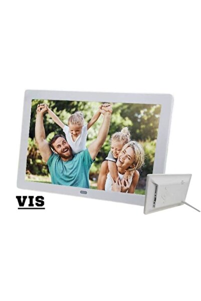 VİS Digital Photo Frame, 10.1 inch IPS, 1280x800, Supports Photos/Videos/Music, SD/USB, Calendar & C