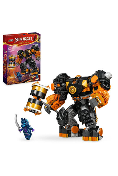 Lego Ninjago LEGO® Ninjago® - Marele Robot Stihie de Pamant al lui Cole 71806, 235 piese, 7ani +