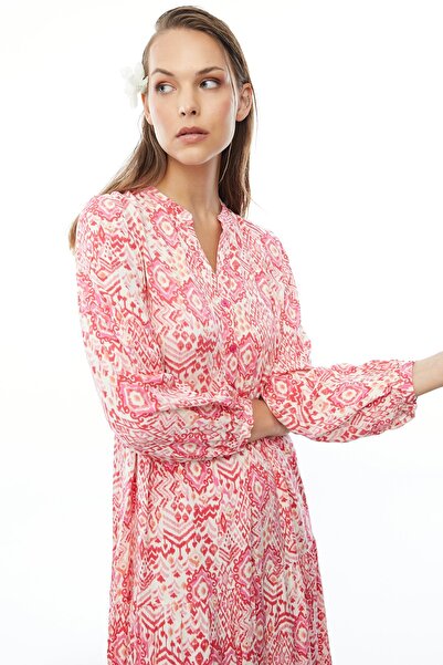 PAULMARK Γυναικείο φόρεμα με λαιμόκοψη σε σχήμα V