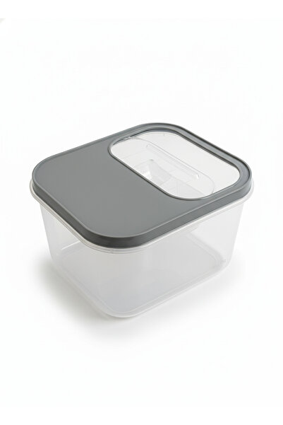 Vienev 2-Piece 15 Liter Multi-Purpose Flour, Grain and Food Storage Container with Sliding Lid