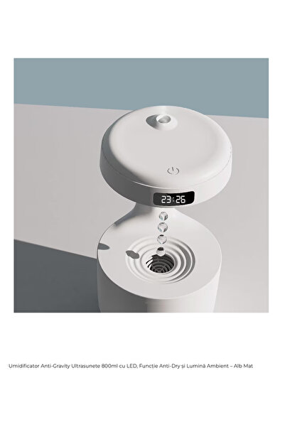 OEM Anti-Gravity Humidifier with Ultrasonic Technology – 800ml, Essential Oil Diffuser