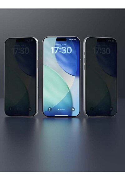 no markte واقي شاشة الخصوصية من قطعتين لجهاز iPhone 17 Pro Max (مضاد لبصمات ا...