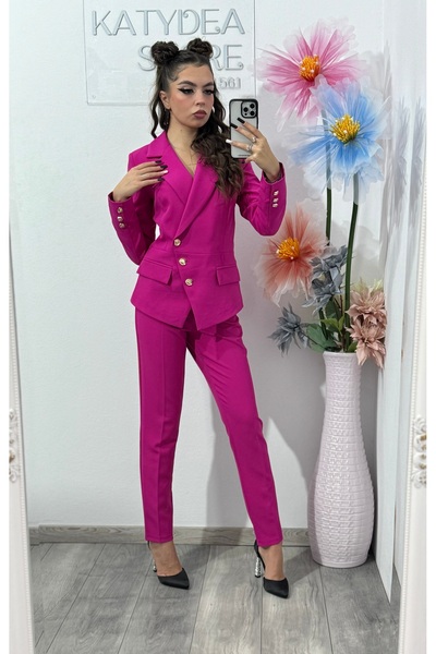 KATYDEA STORE Costum fucsia Carina