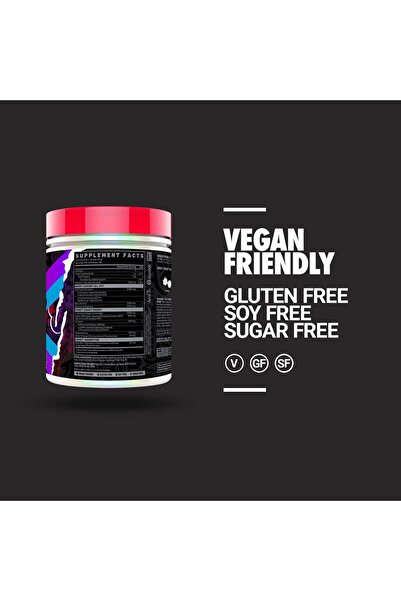 Ghost Legend All Out Pre-Workout Powder, Blue Raspberry, 20 Servings