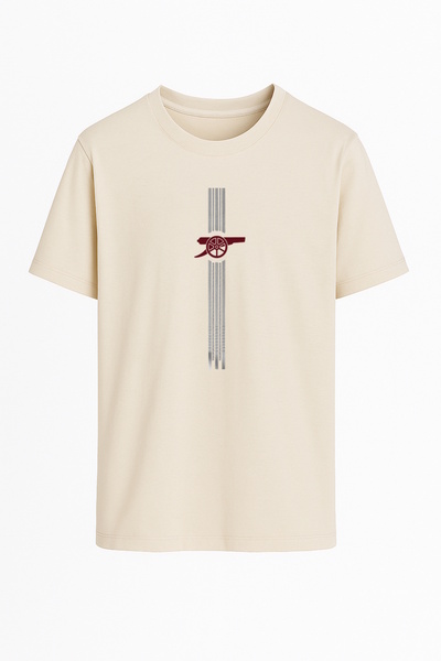 Elvellon Minimal Arsenal Tasarım Relaxed Kalıp Tişört