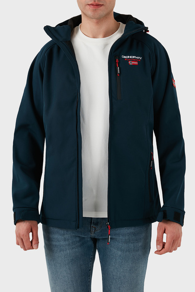 Norway Geographical Regular Fit Logolu ψηλός λαιμός με κουκούλα Παλτό Ανδρικό ΠΑΛΤΟ TAKITO