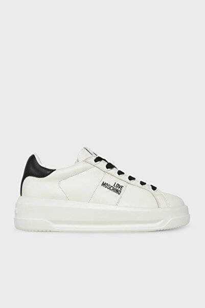 Love Moschino Leather Sneaker Shoes with Logo Shoes Ja15315G0Nia110A
