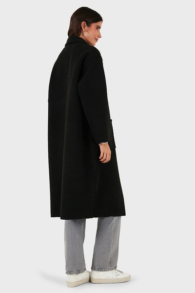 Via Dante Дълго палто с двойно закопчаване и свободна кройка ПАЛТО 68821012
