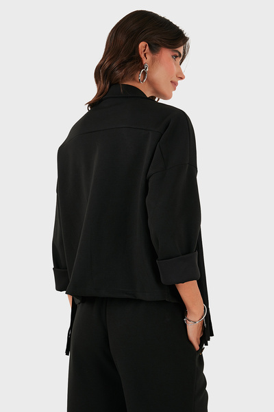 Via Dante Яке с редовна кройка, двуредно закопчаване и ресни JACKET 68821795