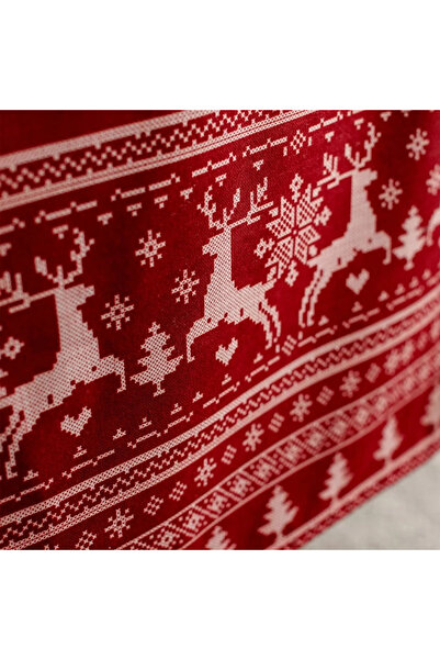 Madame Coco Henrie Tablecloth - Red - 150X220 cm