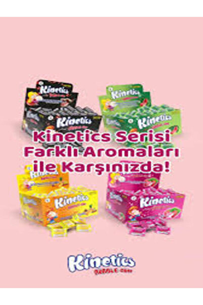 GLOBAL GIDA علكة كينيتيكس فقاعية مفردة 100 قطعة