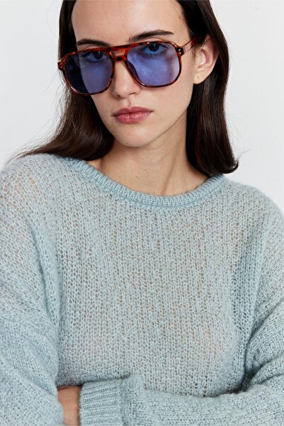 FACETTE Buttoned Sweater Mint