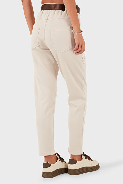 Via Dante Παντελόνι με κανονική εφαρμογή και λεπτομέρεια τσέπης στη μέση PANTOLON 69144030