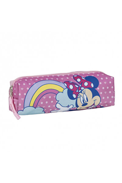 Minnie Mouse Penar 1 compartiment, neechipat Rainbow, 20x10x5.5 cm