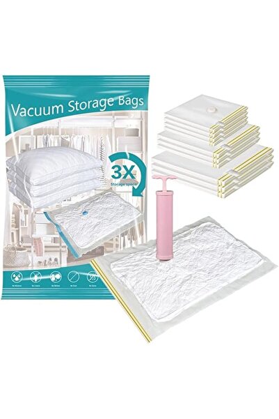 Arabest أكياس تخزين مفرغة من الهواء، أكياس ضغط محكمة الغلق لتوفير المساحة مع ...