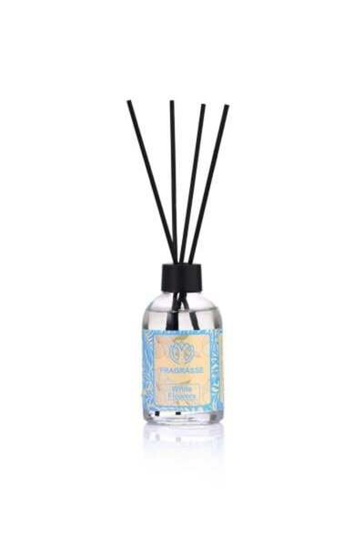 Fragrasse - Luxury Reed Diffuser, Tropical White Flowers Scent, 100 ml