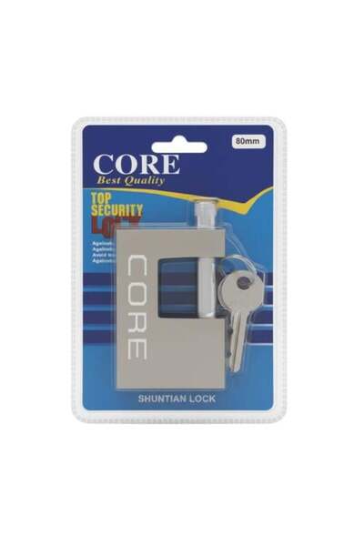 Kor Metal Security Lock - 80 mm