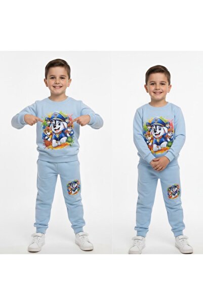 KOKOŞ BEBEK Paw Petrl Boys' Tracksuit Set - Age 2/8 - 31560