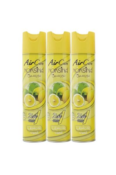 Norsin Lemon Air Freshener - 3 × 300 ml