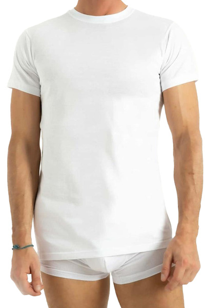 HRN Textile Cotton Men's American Collar Undershirt (Q-En 1003)