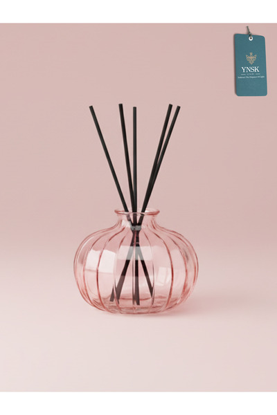 YNSK Luxury | Minimalist Dekor Cam Vazo, Oda Kokusu Şişesi, - 12 X 3,5 X 10 cm