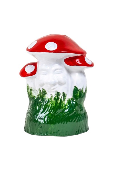 Z-Tools Ciupercă decorativă de grădină, din ceramică, înălțime 27cm, lățime 2...