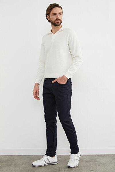 Fulla Moda Zippered Slim Fit Jean