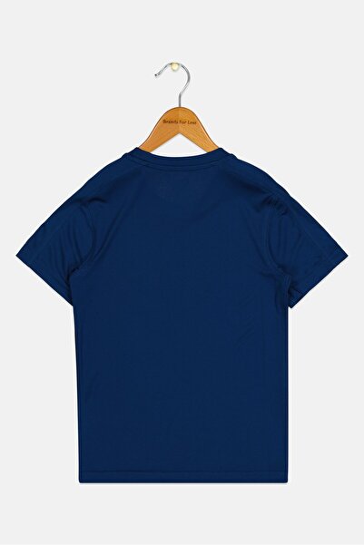 Reebok Kids Boy Sportswear Fit Short Sleeve Training T-Shirt, Navy