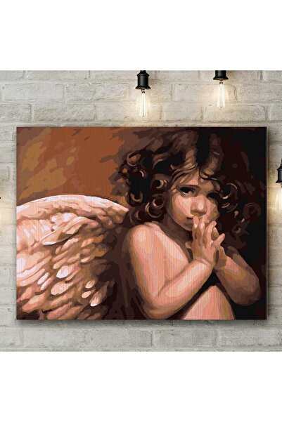 Pictorul Fericit Guardian Angel - Pictură pe numere