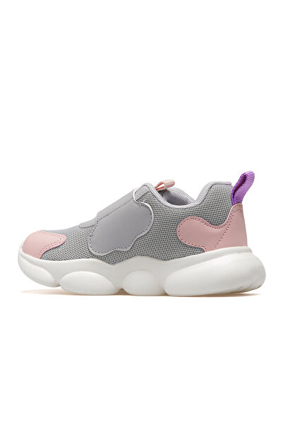 Vicco Gum Girl's Lighted Sports Shoes 25K 346.335 Pk Grey/Pink