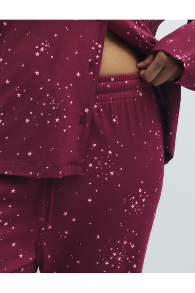 Marks & Spencer Pamuk-Modal Baskılı Pijama Takımı