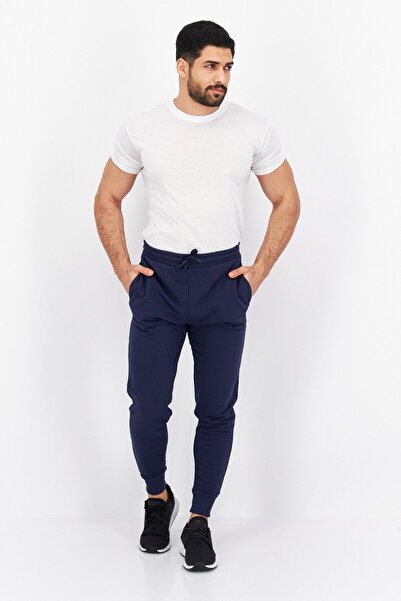 Lyle & Scott Men Regular Fit Brand Logo Sweatpants, Navy