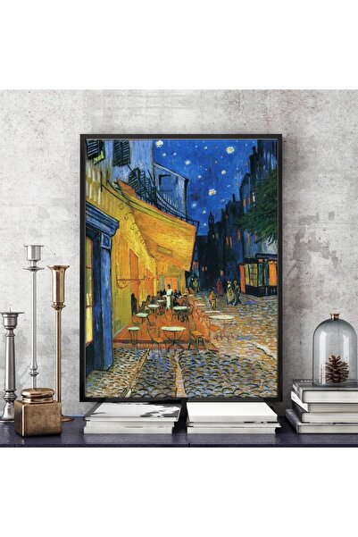 Pictorul Fericit Βεράντα τη Νύχτα (Café Terrace at Night) - Ζωγραφική με Αριθ...