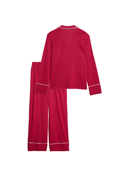 Marks & Spencer Pamuk‑Modal Pijama Takımı