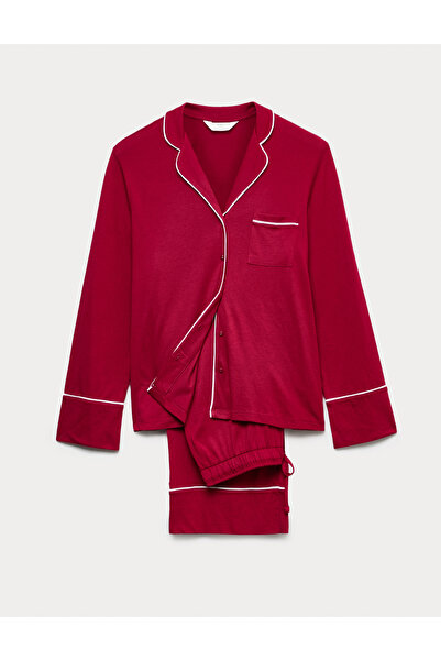 Marks & Spencer Pamuk‑Modal Pijama Takımı