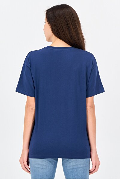 Disney Looney Tunes Women Crew Neck Short Sleeve Graphic T-Shirt, Blue