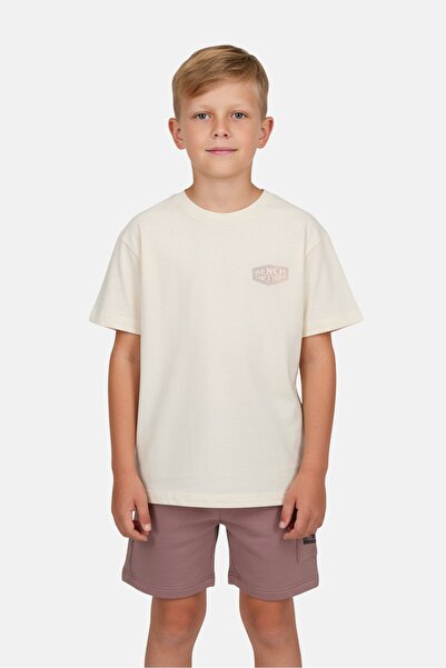 BENCH Kids Boy 3 Pieces Short Sleeve Graphic Print Tops And Bottom With Sunglasses Set, Multicolor