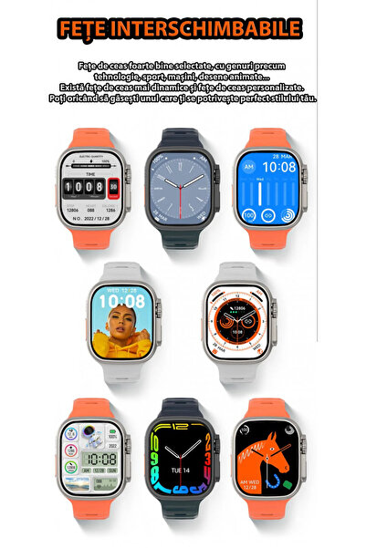 SmartWatch Pro 1.99” HD: Bluetooth Call, Wireless Charging, Health Monitoring & 2 Straps!