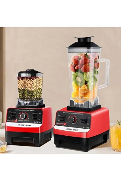 Generic Leon Home 2L Kitchen Food Blender, 1200W Countertop Blender for Smoothies & Ice