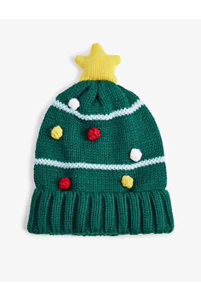 Koton New Year's Themed Pompom Beanie
