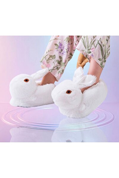 KonforA Γυναικείες λευκές παντόφλες