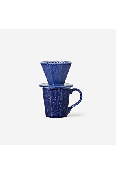 Flying Tiger Copenhagen Koyu Mavi Filtre Kahve Demleme Kupası