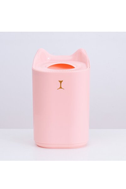 Generic Air Humidifier Dual Nozzle with Night Light 3.3L LU1124-3 Pink